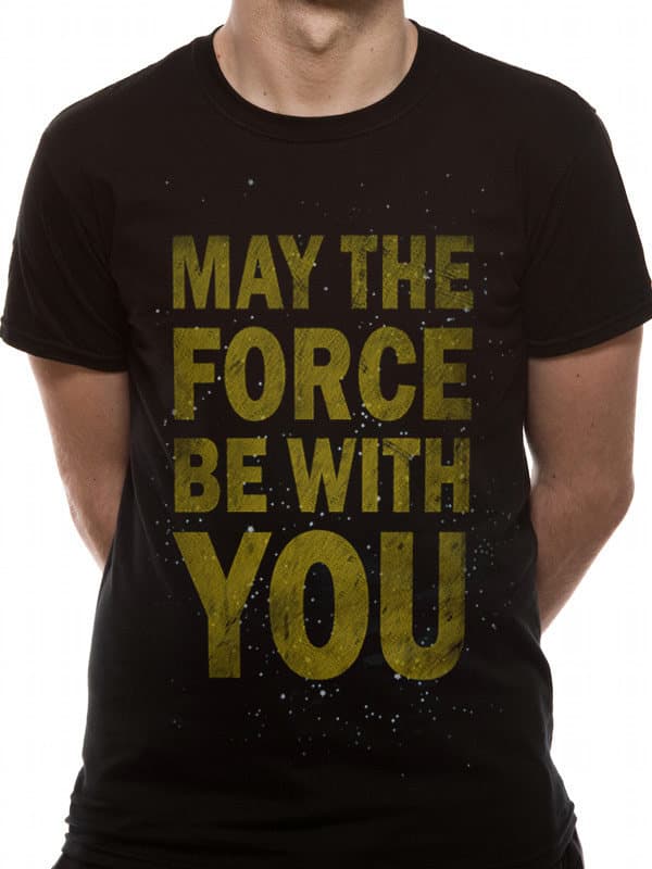 Star Wars - Force Text T-Shirt