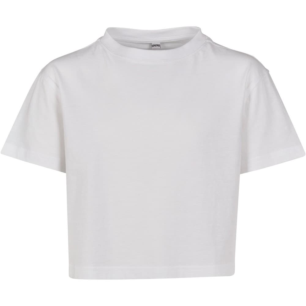 Build Your Brand T-shirt för tjejer med snitt