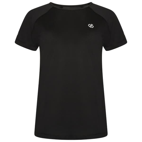 Dare 2B Womens/Ladies Corral T-Shirt Black/Black 12 UK