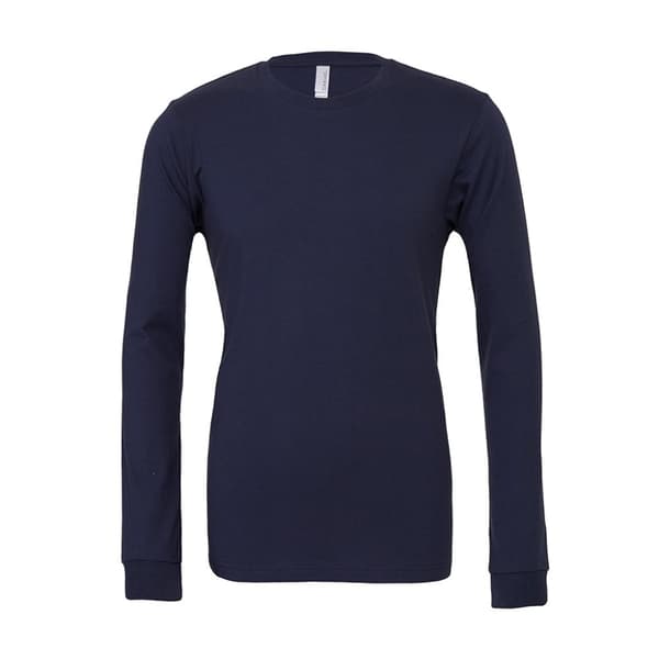 Bella + Canvas Vuxna Unisex Jersey långärmad T-shirt