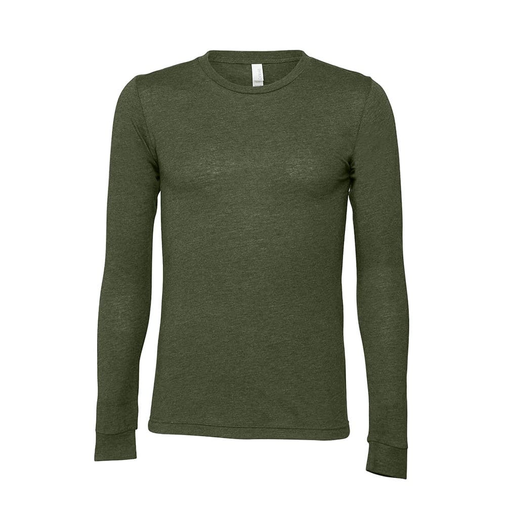 Bella + Canvas Vuxna Unisex Jersey långärmad T-shirt