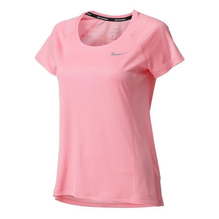 NIKE Dry Miler Running Shirt - Kvinder - Pink