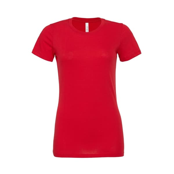 Bella + Canvas T-shirt i afslappet Jersey til kvinder/damer
