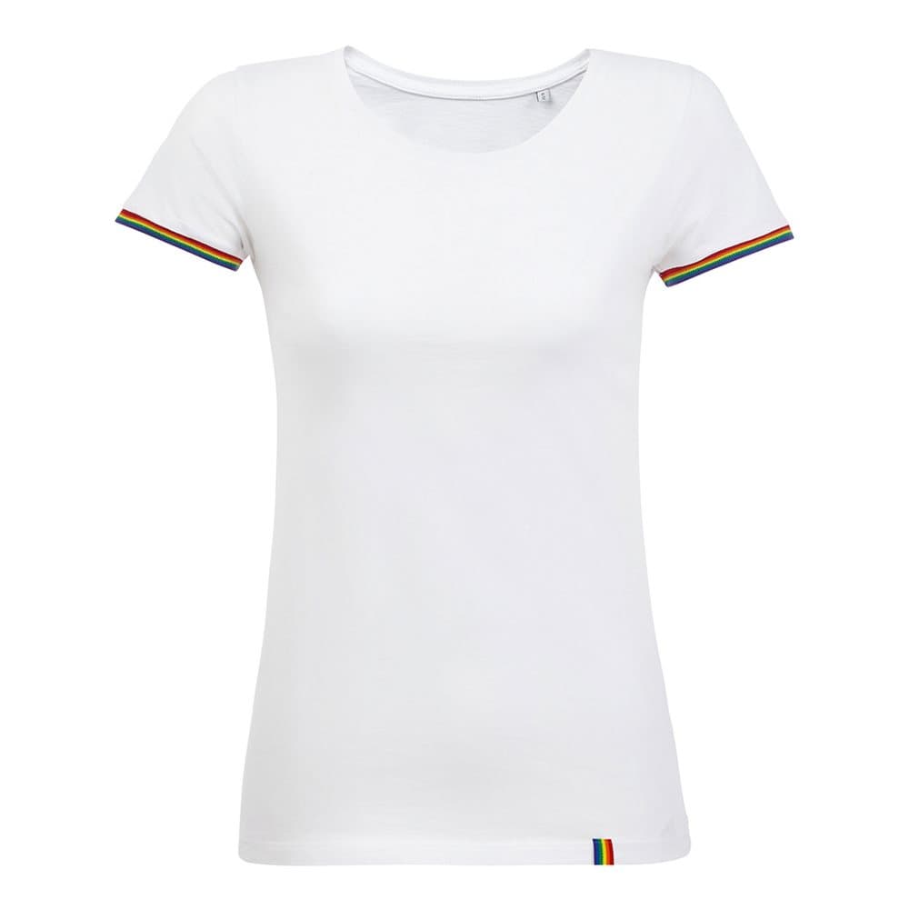 SOLS Kvinnor/Damer Rainbow T-Shirt