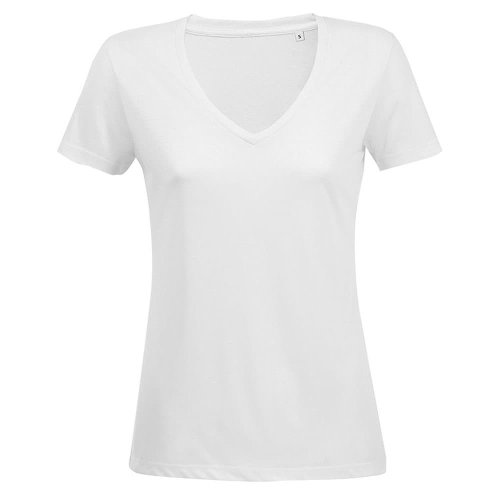 SOLS Kvinnor/Damer Motion V Neck T-Shirt