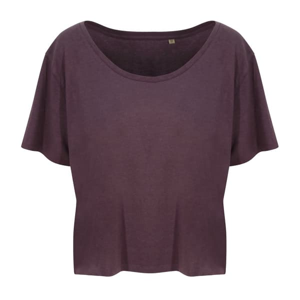 Ecologie Womens/Laides Daintree EcoViscose Cropped T-Shirt