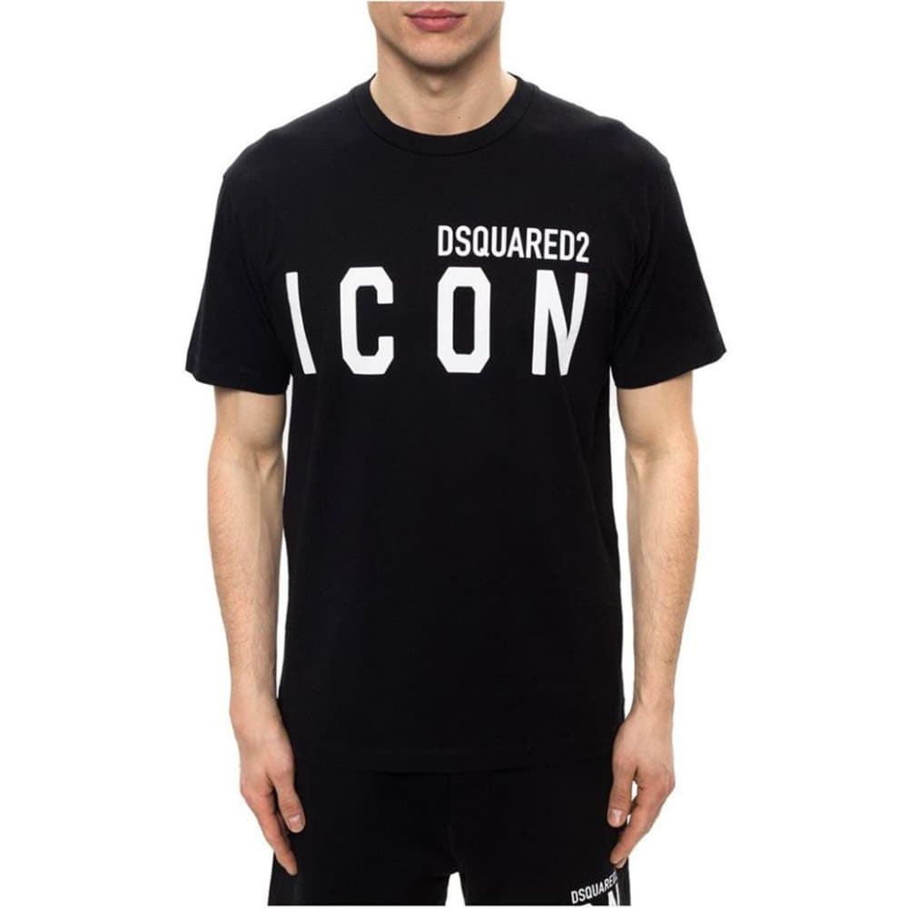 Dsquared2 S79GC0001 Logo trykte t-shirt