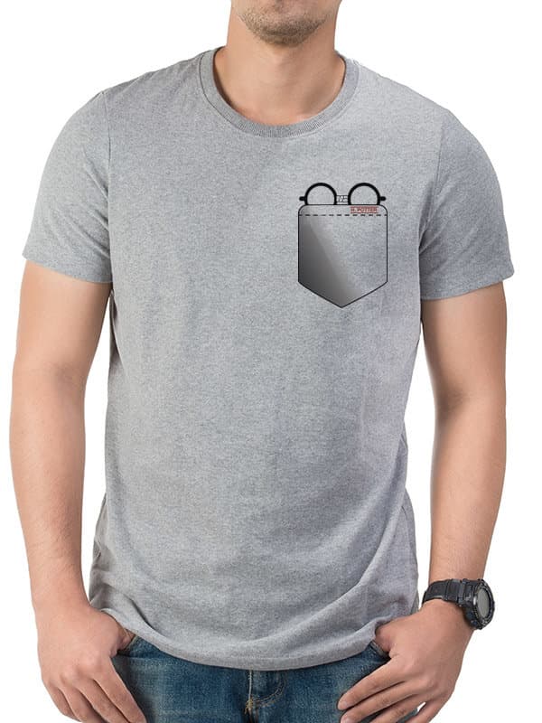Harry Potter - Glasses Pocket T-Shirt
