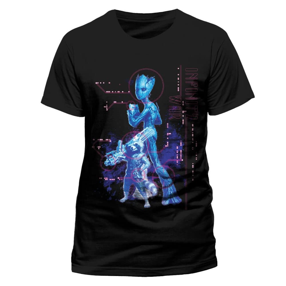 Marvel Avengers - Infinity War - Neon Groot T-Shirt