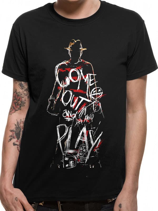 Nightmare On Elm Street - Come Out To Play T-Skjorter
