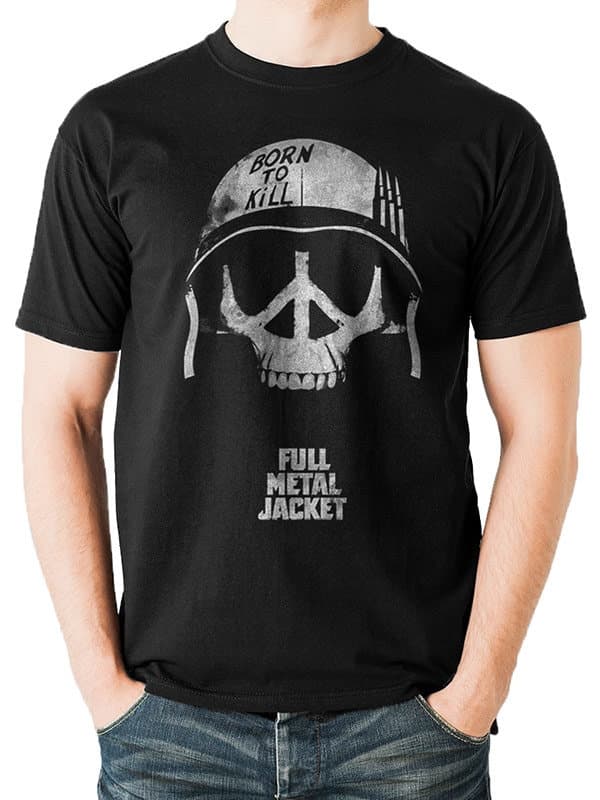 Kubrick Full Metal Jacket -Born To T-Shirt