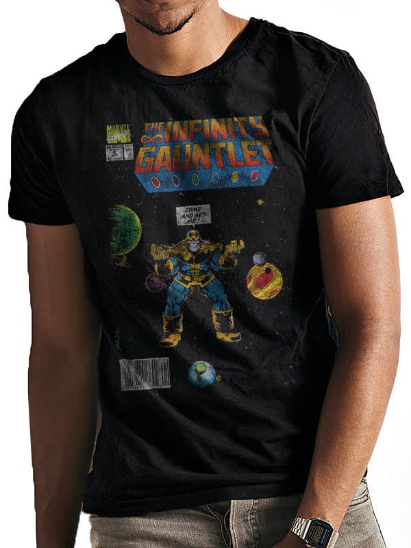 Marvel - Infinity Gauntlet Cover T-Paita