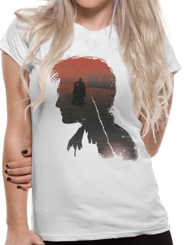 Harry Potter - Battle Silhouette  T-Shirt, Kvinder