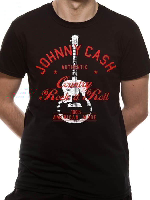 Johnny Cash - Country Rock And Roll T-Paita