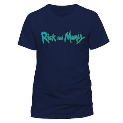 Rick And Morty - Logo T-Paita