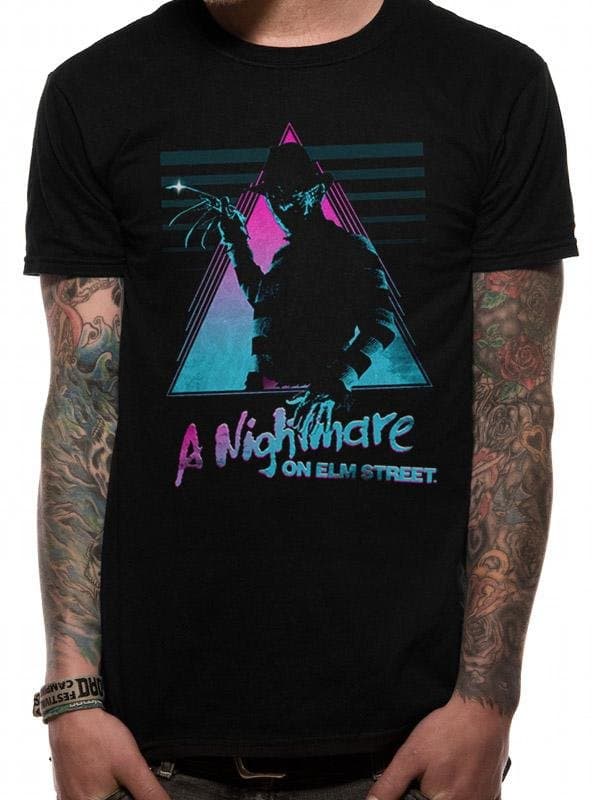 Nightmare On Elm Street - Retro T-Skjorter