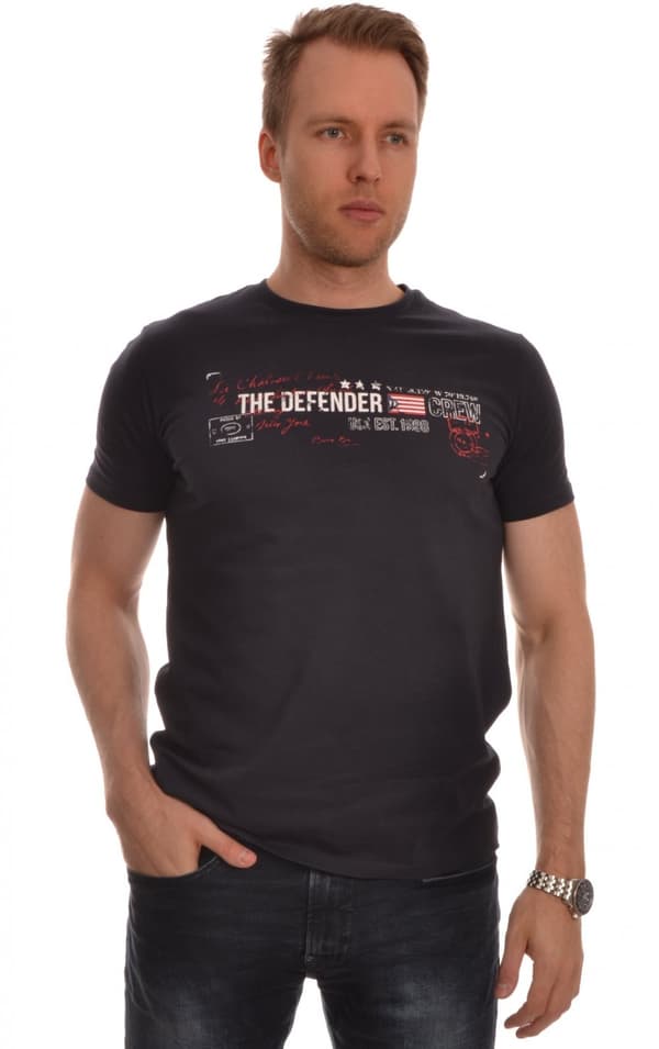 Defender - Vincent Tee Marinblå M