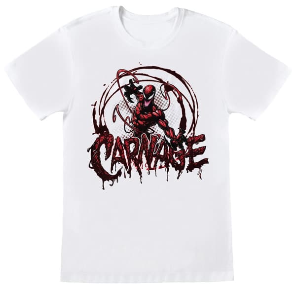 Spider-Man Unisex T-Shirt för vuxna med Carnage