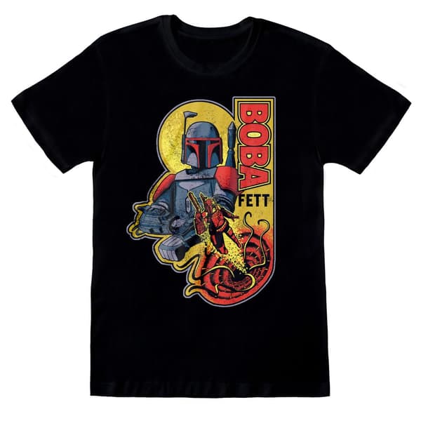 Star Wars Unisex Boba Fett T-shirt til voksne
