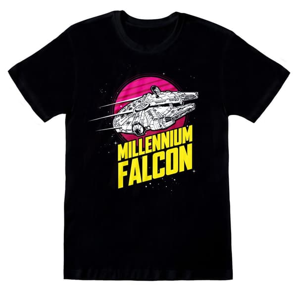 Star Wars Unisex Adult Millennium Falcon T-Shirt