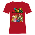Miniatyrbild 1 av 2: Super Mario Unisex T-shirt med karaktär för vuxna
