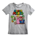 Miniatyrbild 1 av 2: Super Mario T-Shirt för barn/barn med gruppbild