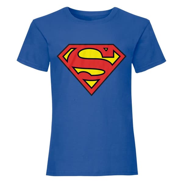 Superman Unisex T-shirt med logo til voksne