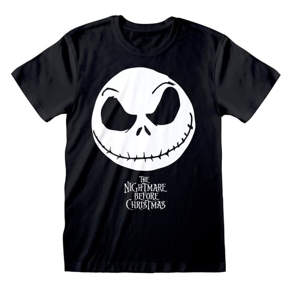 Nightmare Before Christmas Unisex Jack Skellington T-Shirt för vuxna