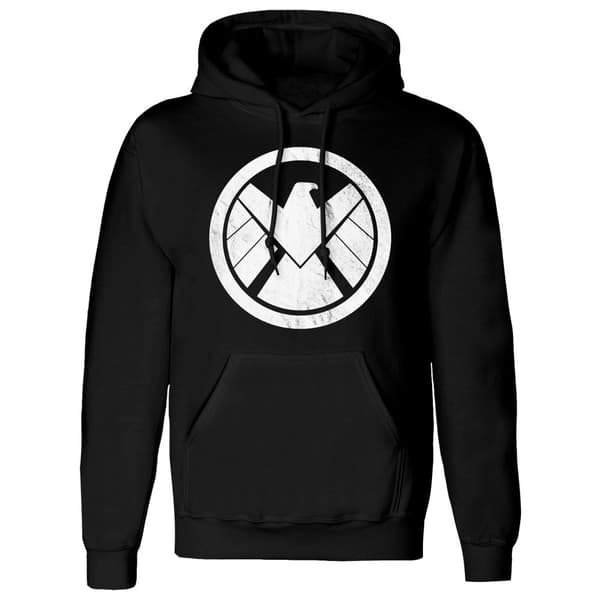 Avengers Unisex Adult Shield Hoodie