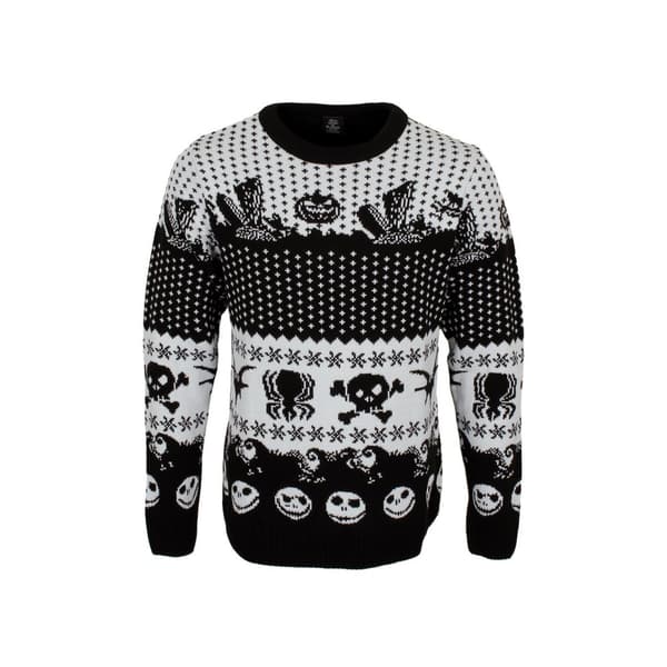 Nightmare Before Christmas Unisex sweatshirt med symboler for voksne