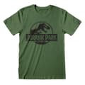 Miniatyrbillede 3 af 3: Jurassic Park Unisex voksen monokrom T-shirt til voksne