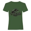 Miniatyrbillede 1 af 3: Jurassic Park Unisex voksen monokrom T-shirt til voksne