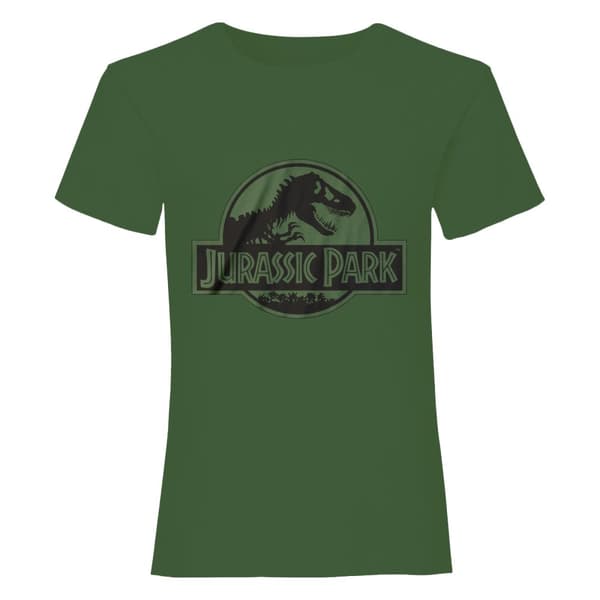 Jurassic Park Unisex voksen monokrom T-shirt til voksne