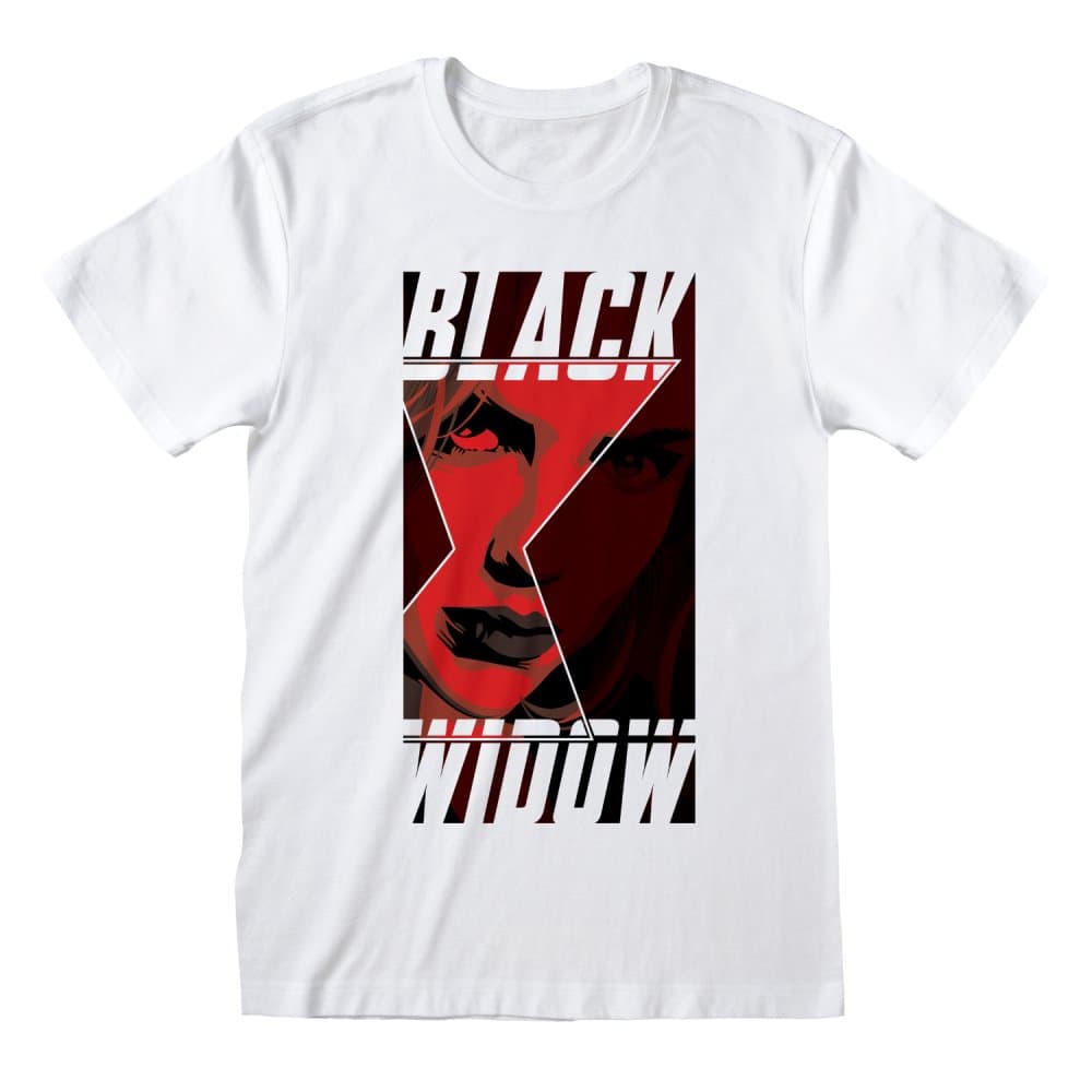 Black Widow Unisex T-shirt med grafiskt tryck för vuxna