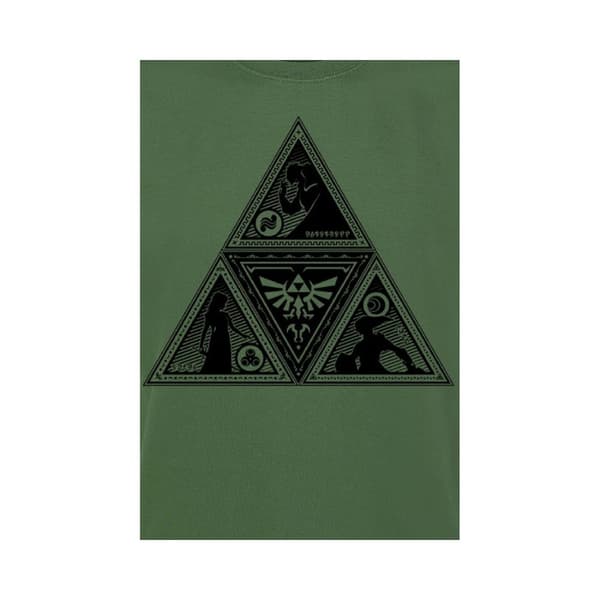 Nintendo Unisex vuxen Triforce Legend of Zelda T-Shirt