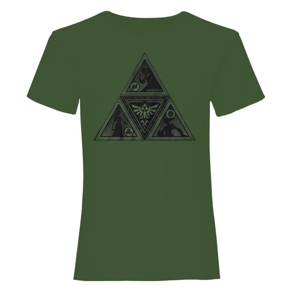 Nintendo Unisex vuxen Triforce Legend of Zelda T-Shirt