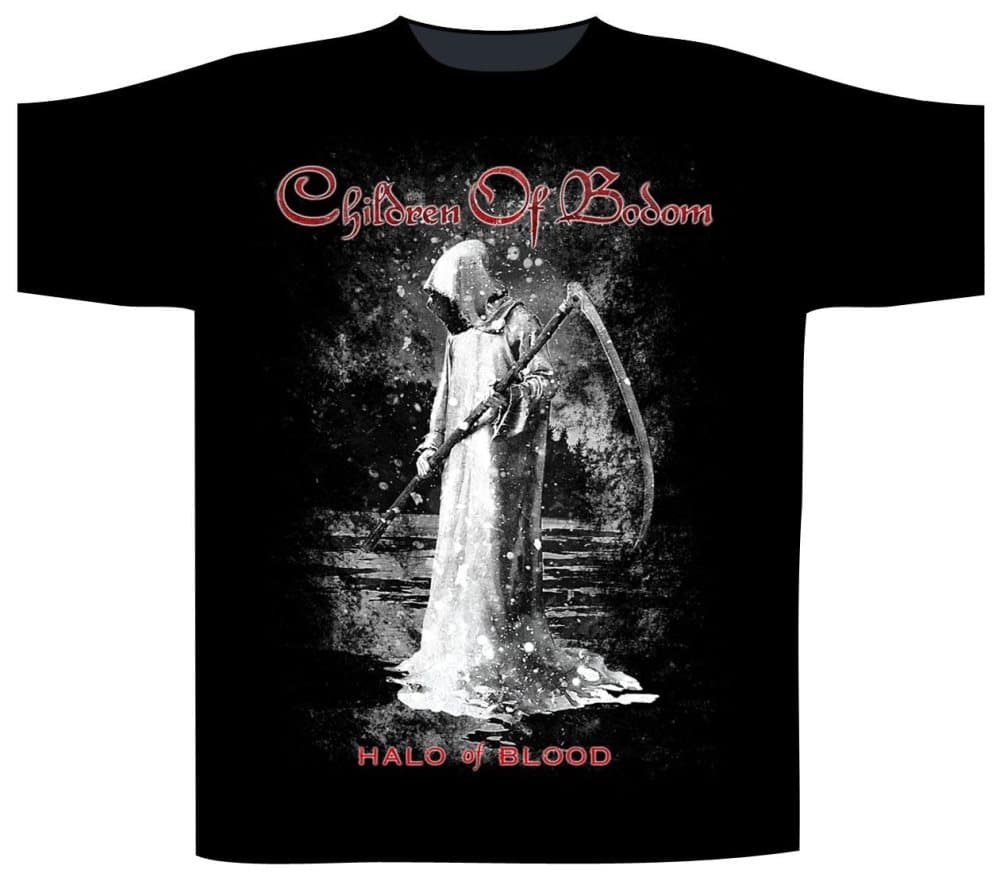 Children Of Bodom Halo Of Blood T-Paita