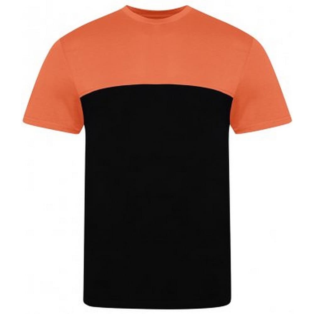 Awdis Unisex T-shirt med färgblock för vuxna