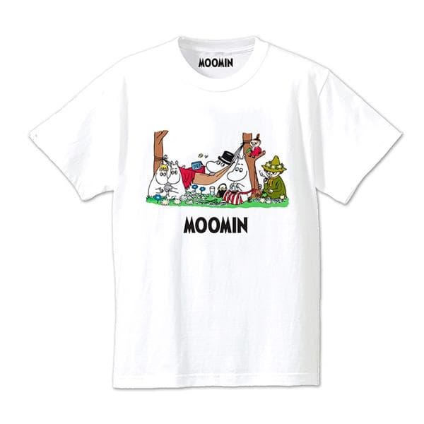 Moomins Camping T-Skjorter. Kvinner