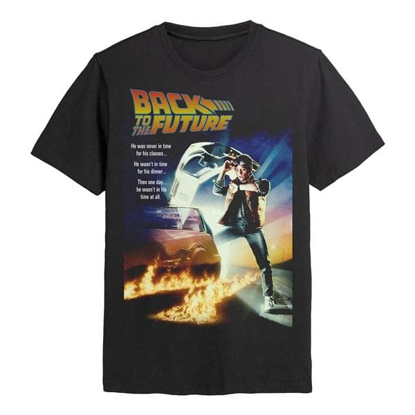 Back To The Future Back To The Future Classic Poster T-Skjorter
