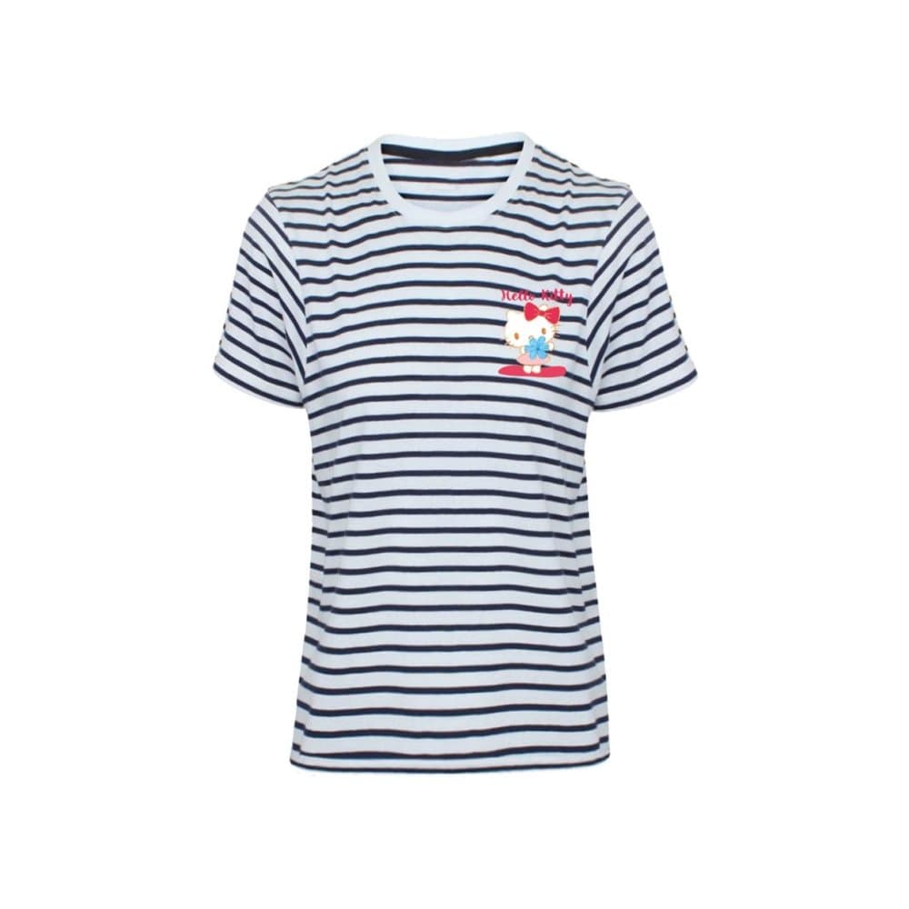 Hello Kitty Striped Naisten T-Paita