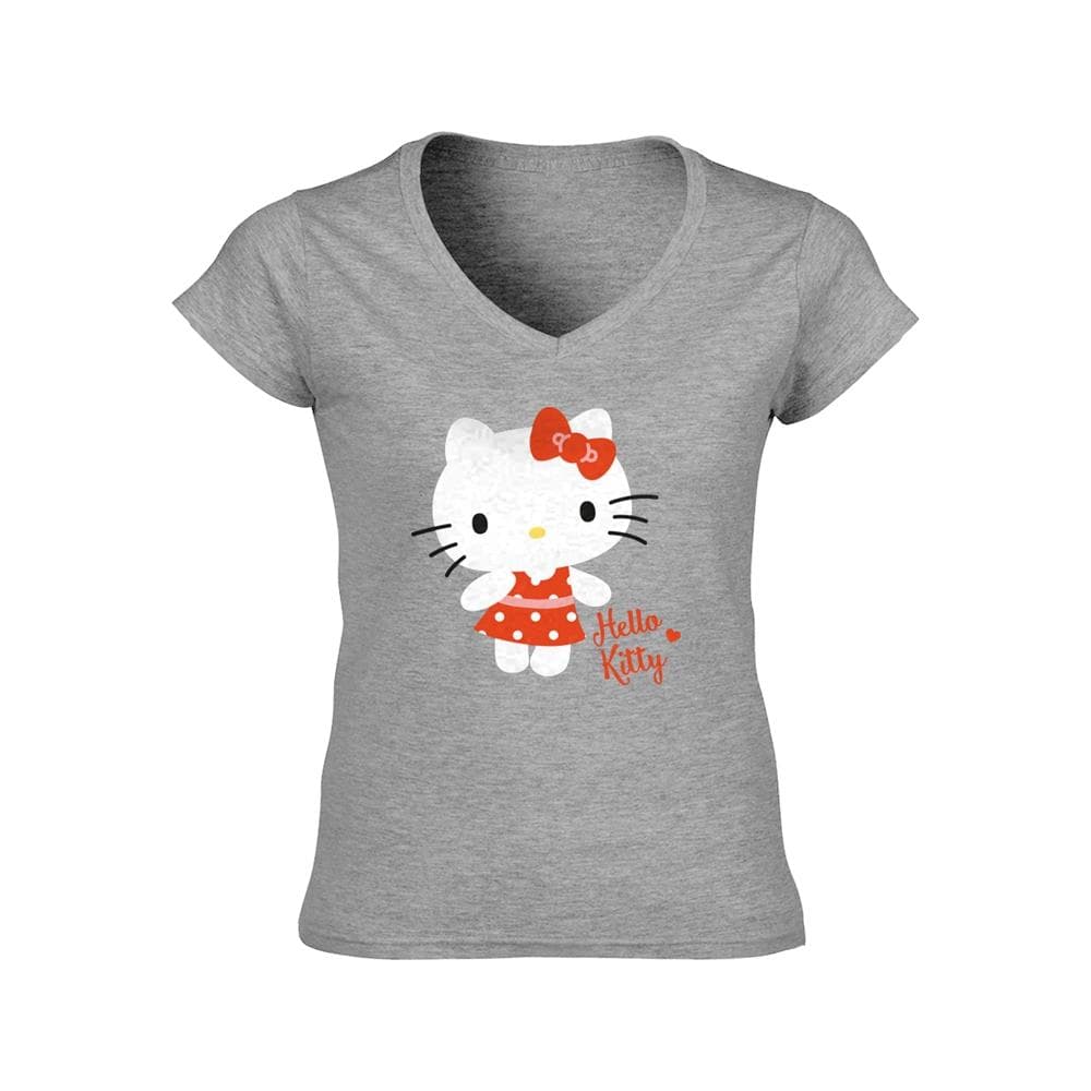 Hello Kitty Polka Dots T-Shirt, Kvinnor
