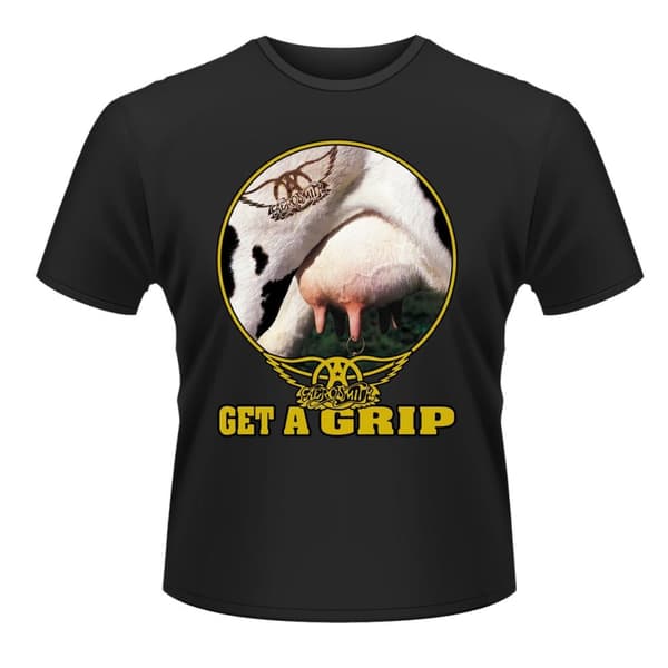 Aerosmith Get A Grip  T-Shirt Sort XX-Large