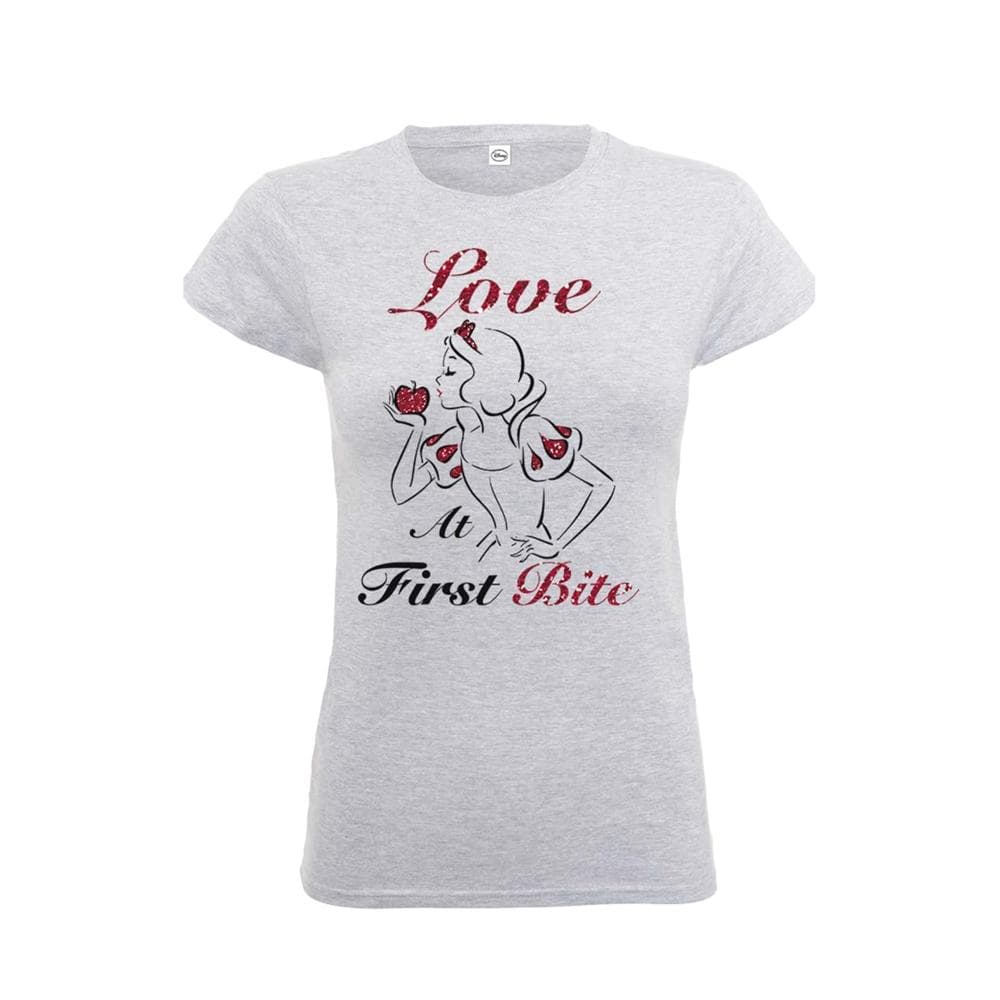 Disney Princess Snow White Love At First Bite T-Shirt, Kvinnor