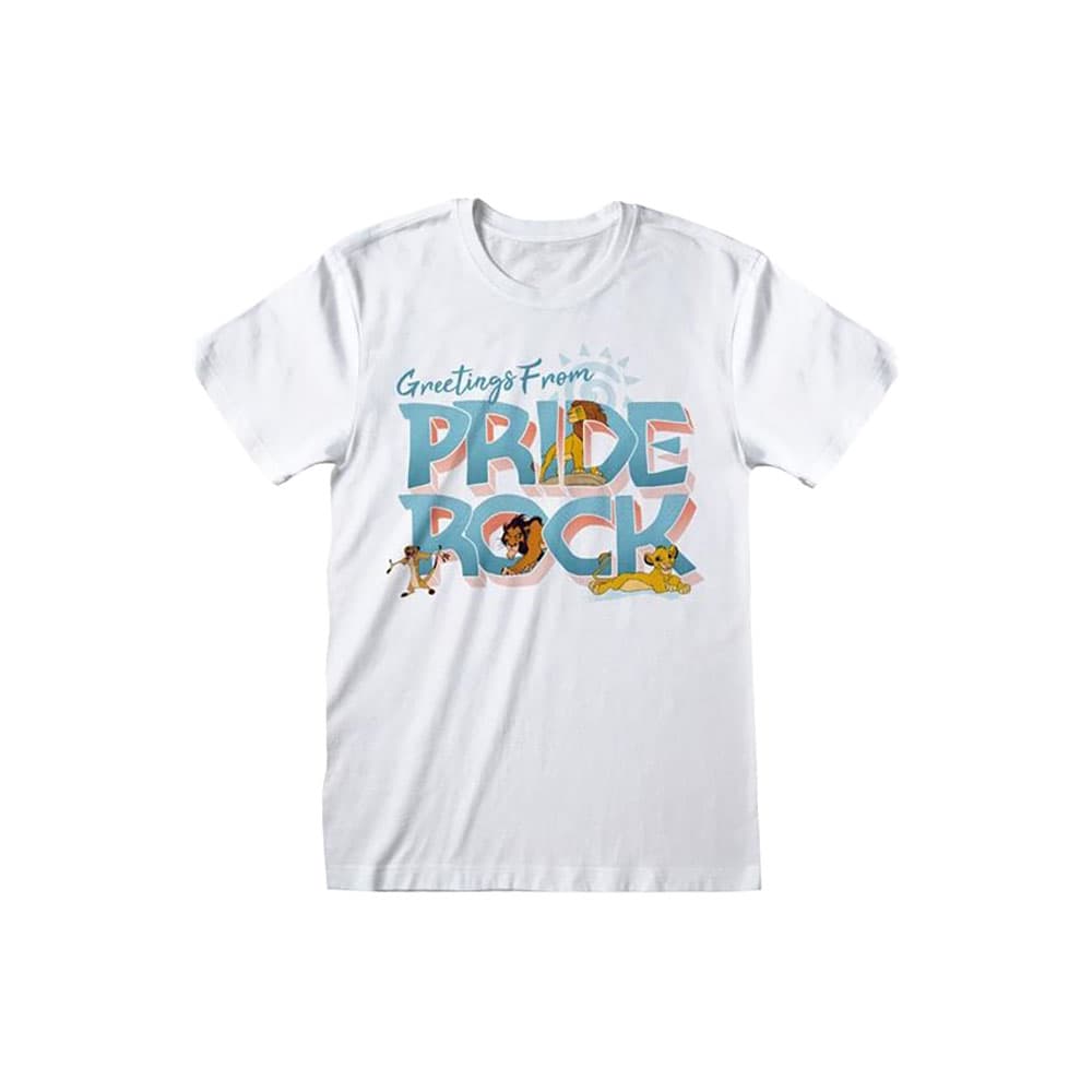 The Lion King Unisex Pride Rock T-Shirt för vuxna