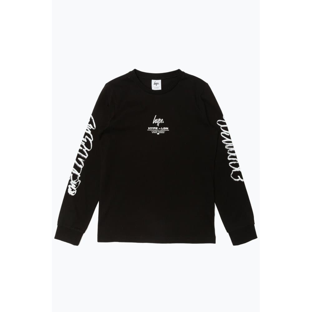 Hype Childrens/Kids Graffiti Long-Sleeved T-Shirt
