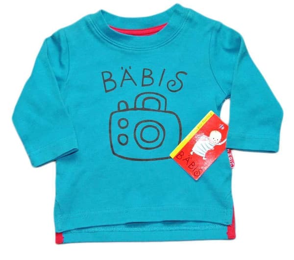 T-shirt m.lång ärm Kamera
