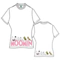 Miniatyrbild 1 av 2: Moomins Ladies Tee: Moomins & Logo (Back Print) (Small)