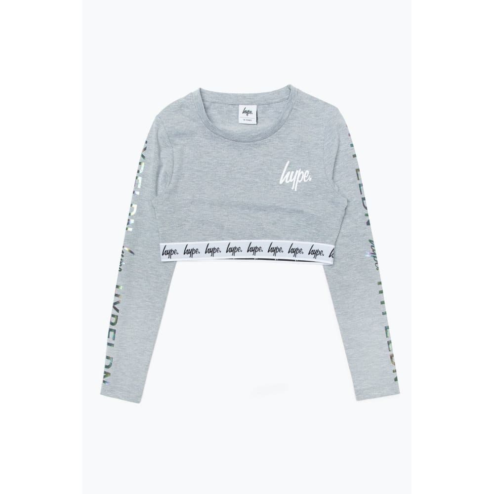Hype Childrens/Kids Script Long-Sleeved T-Shirt