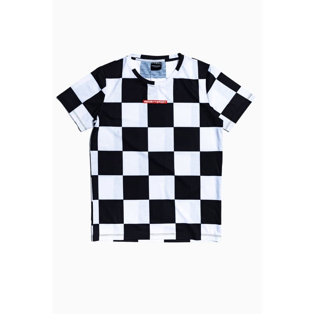 Hype Childrens/Kids Society Sport Checkerboard T-Shirt